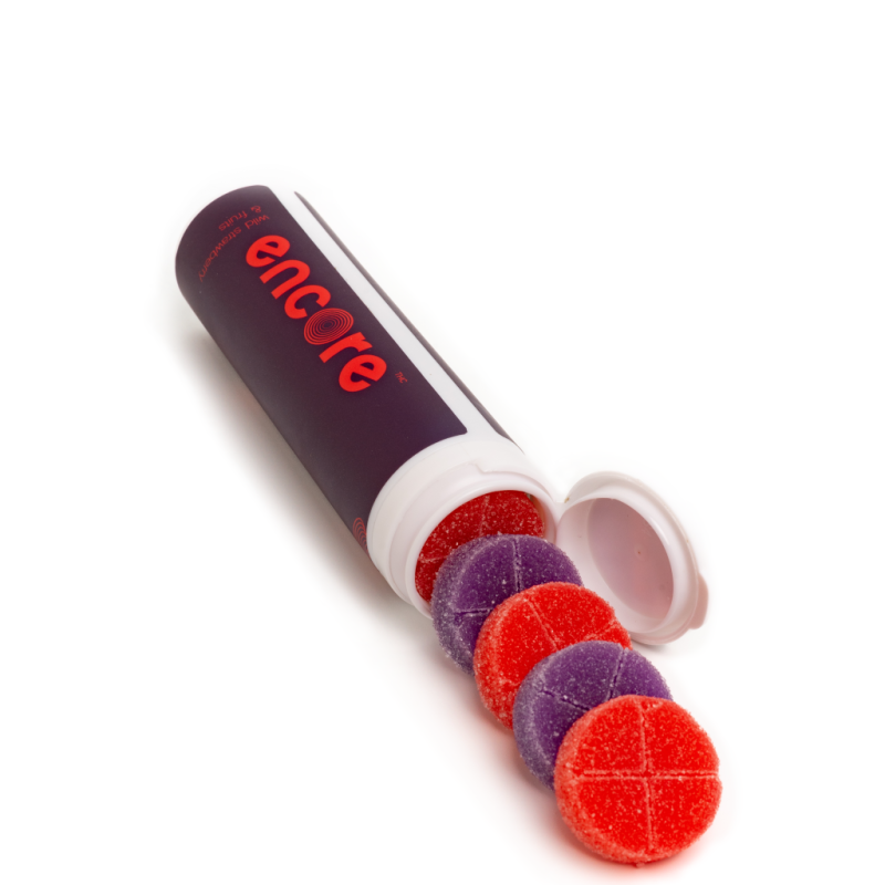 Encore Edibles – Wild Strawberries and Fruit (600mg THC)